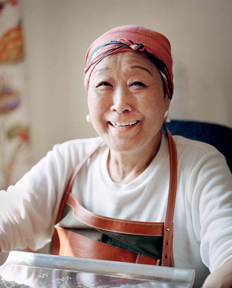 Porträtt av Michiko Englund.